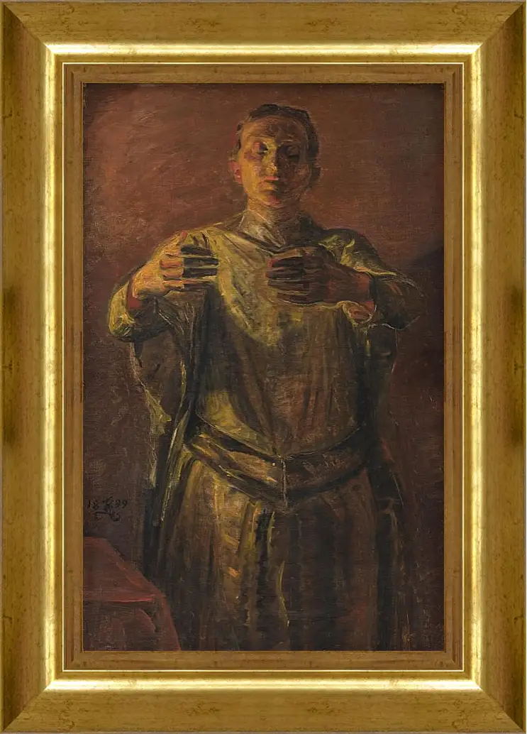 Картина в раме - Lady Macbeth. Study. Педер Хенрик Кристиан Сартман