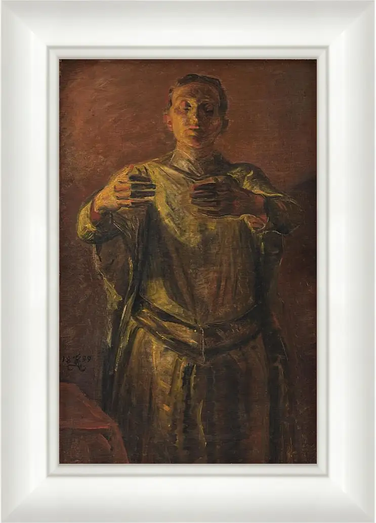 Картина в раме - Lady Macbeth. Study. Педер Хенрик Кристиан Сартман