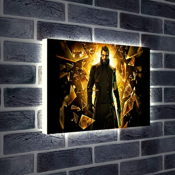 Лайтбокс световая панель - Deus Ex
