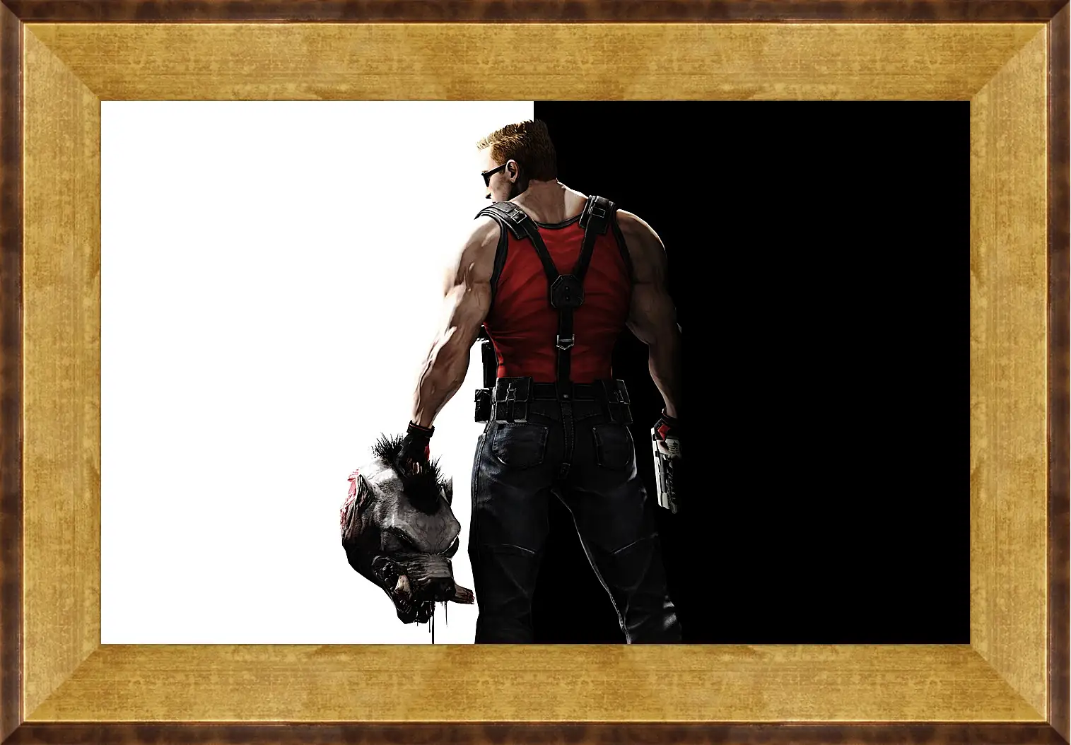 Картина в раме - Duke Nukem
