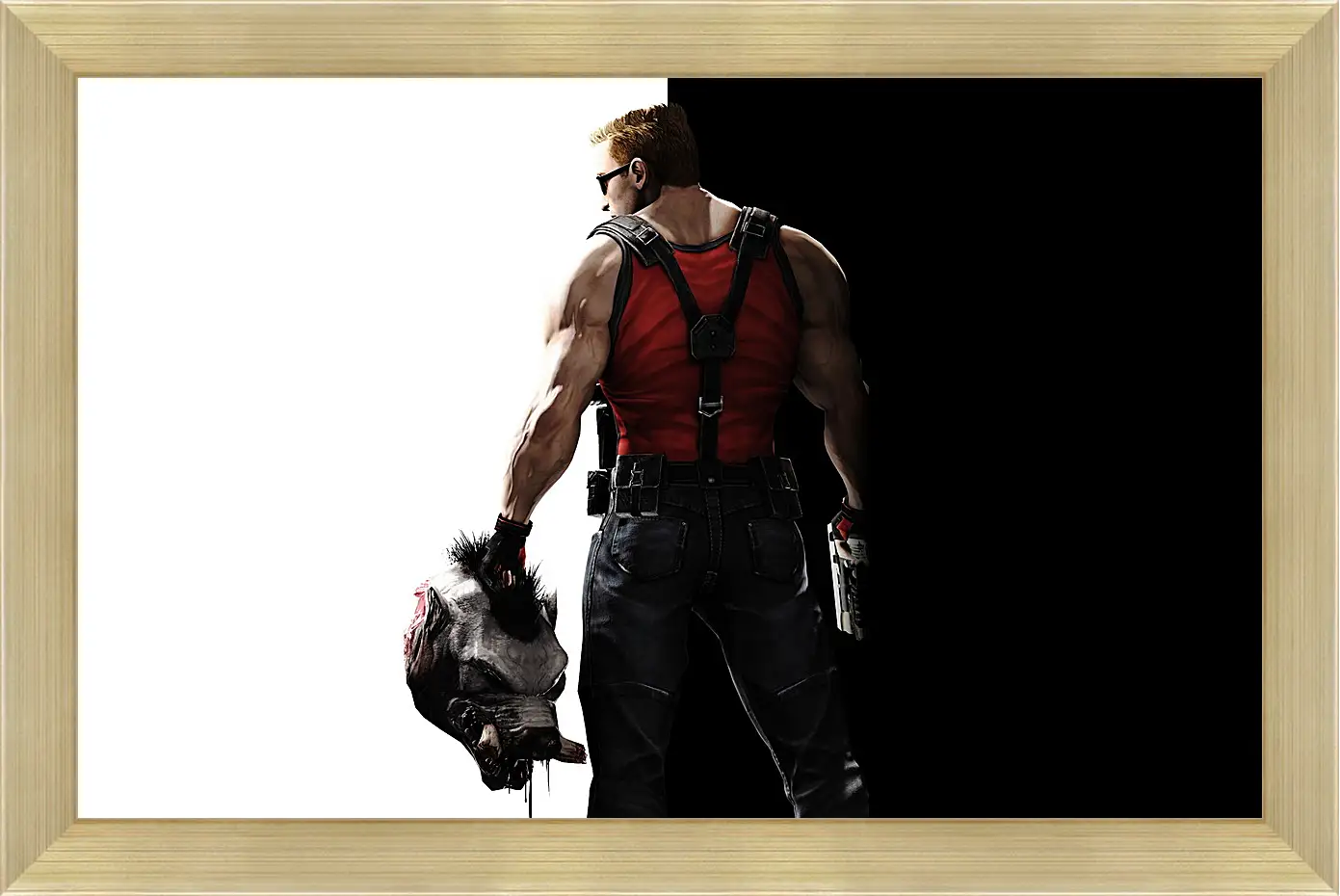 Картина в раме - Duke Nukem
