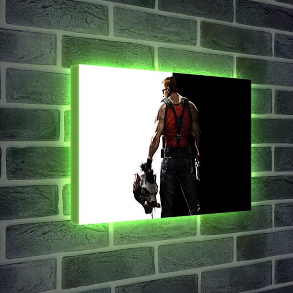 Лайтбокс световая панель - Duke Nukem
