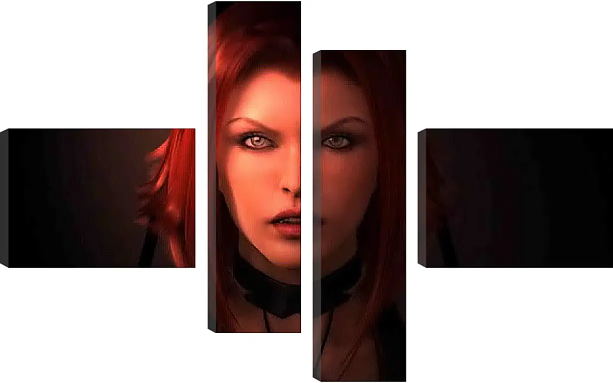 Модульная картина - BloodRayne 
