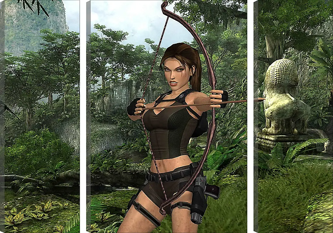 Модульная картина - Tomb Raider