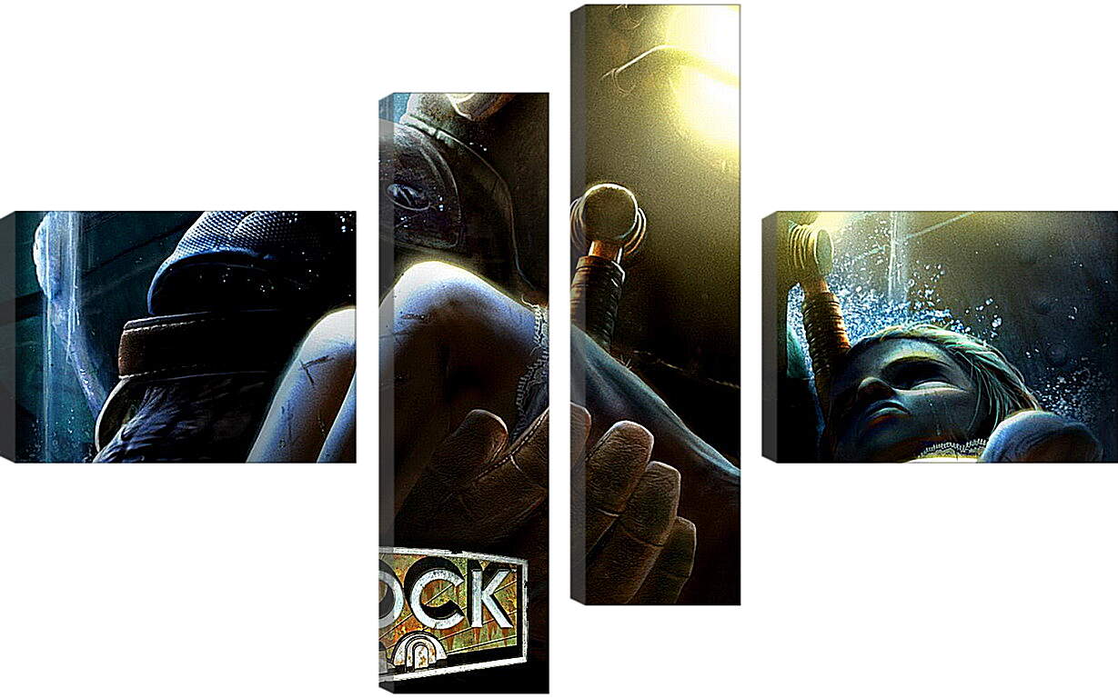 Модульная картина - Bioshock
