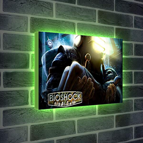 Лайтбокс световая панель - Bioshock
