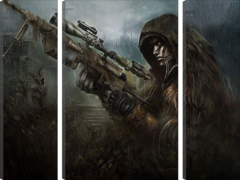 Модульная картина - Blackshot
