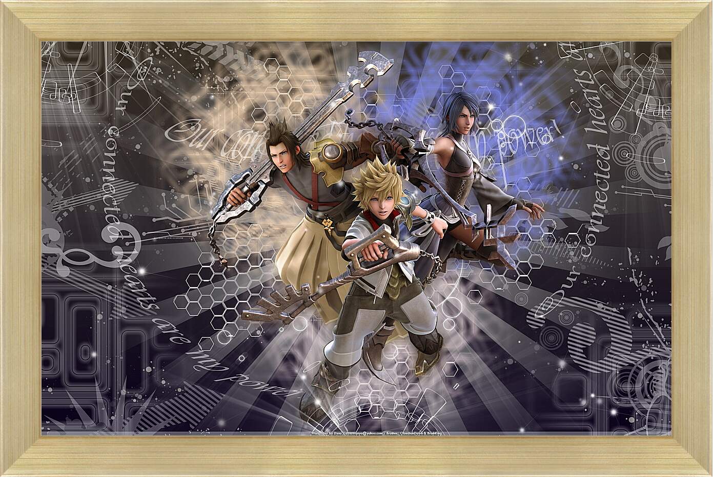 Картина в раме - Kingdom Hearts
