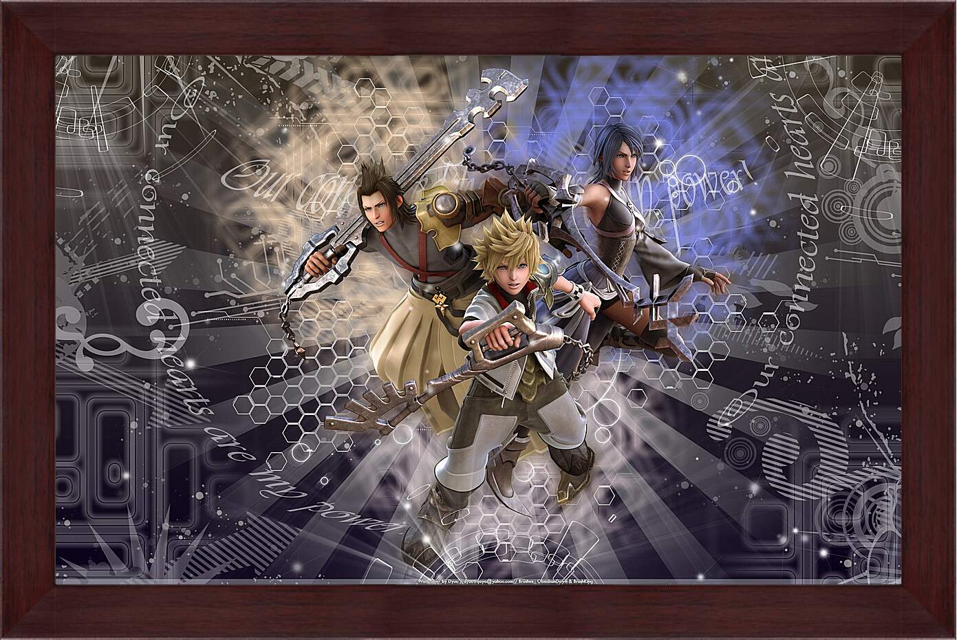 Картина в раме - Kingdom Hearts
