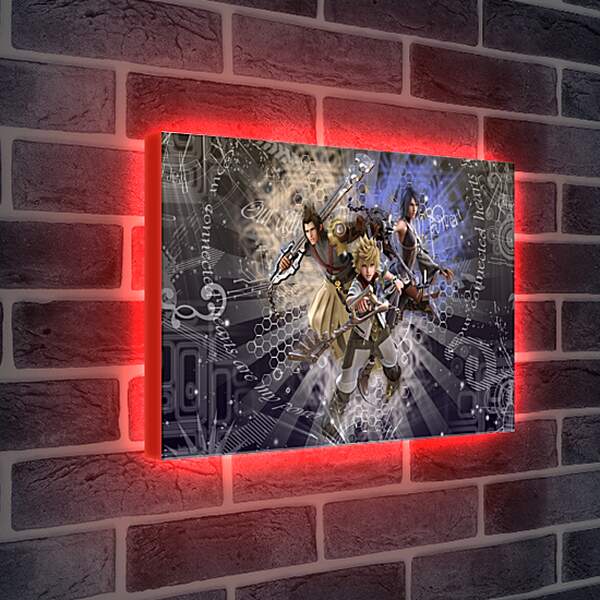 Лайтбокс световая панель - Kingdom Hearts

