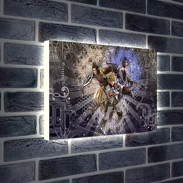 Лайтбокс световая панель - Kingdom Hearts
