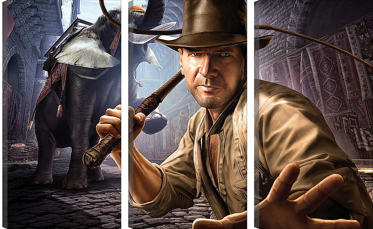 Модульная картина - Indiana Jones
