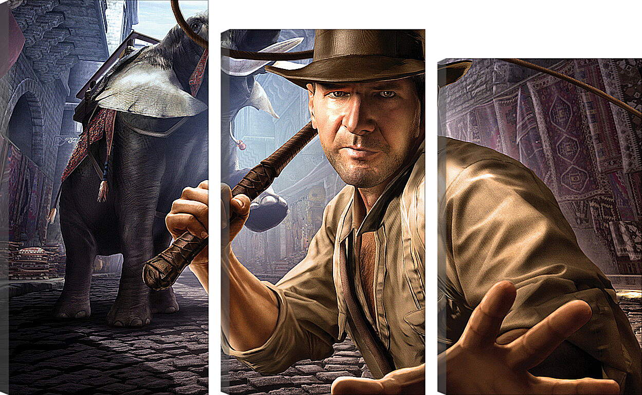 Модульная картина - Indiana Jones
