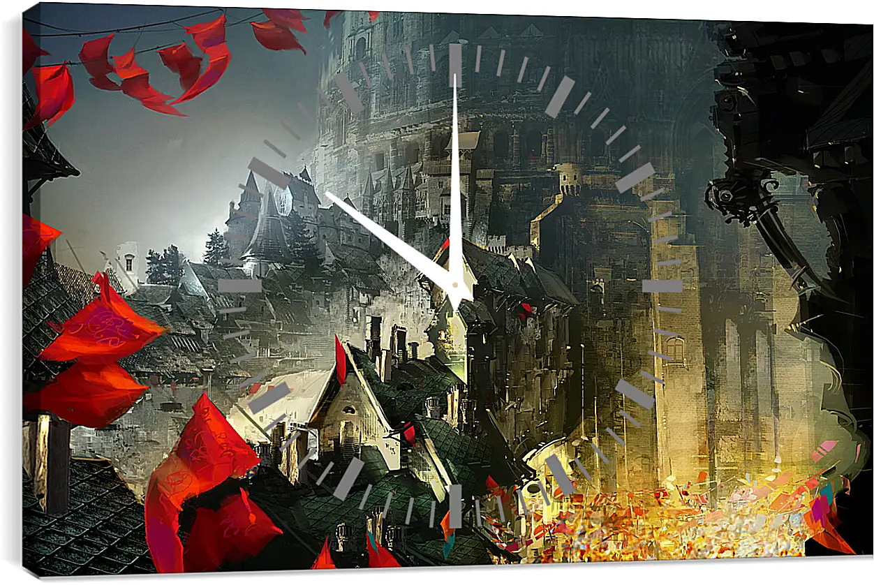 Часы картина - Guild Wars 2
