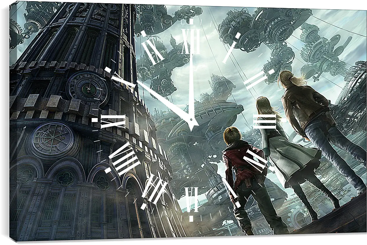 Часы картина - Resonance Of Fate
