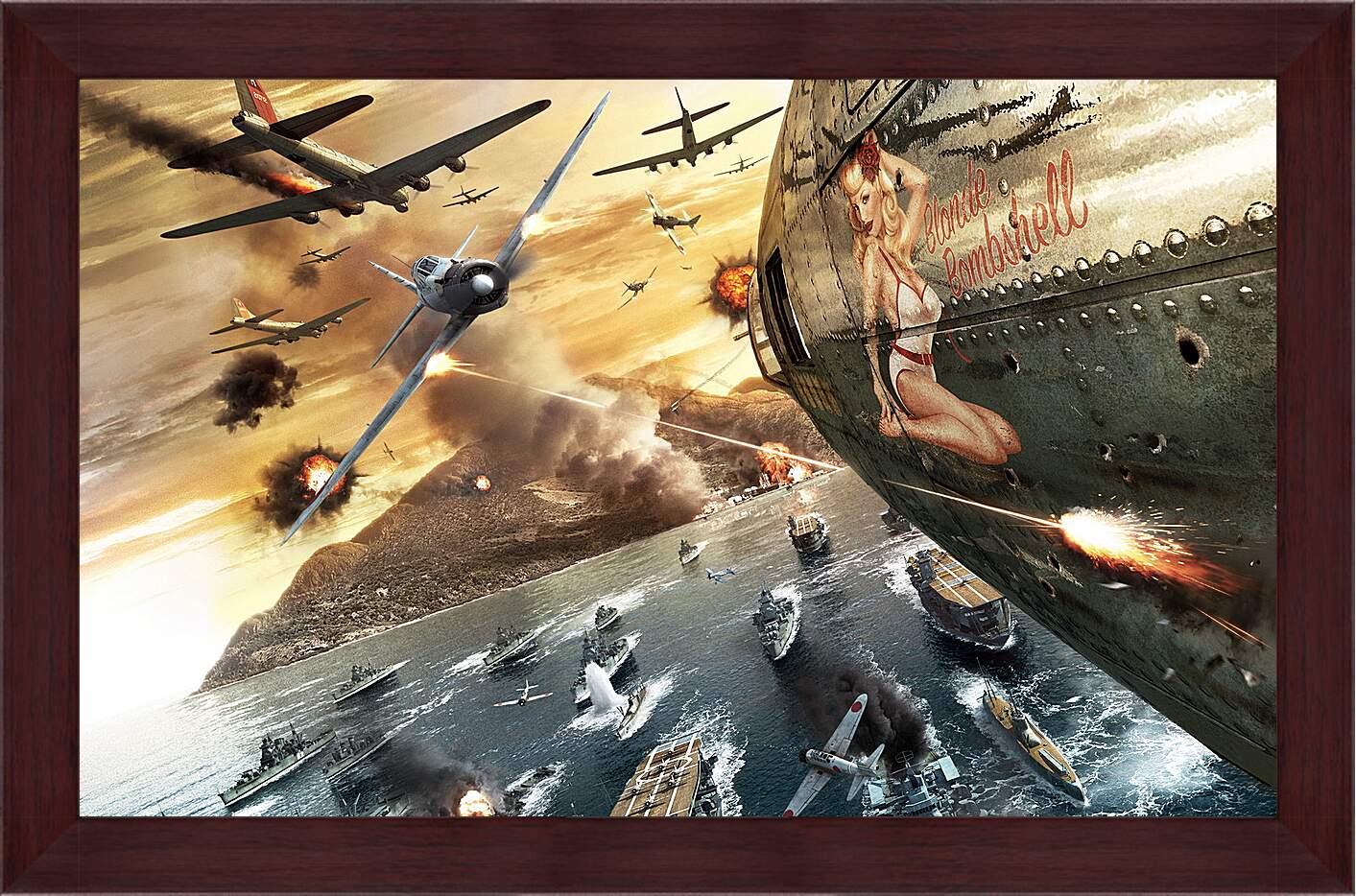 Картина в раме - Battlestations Midway
