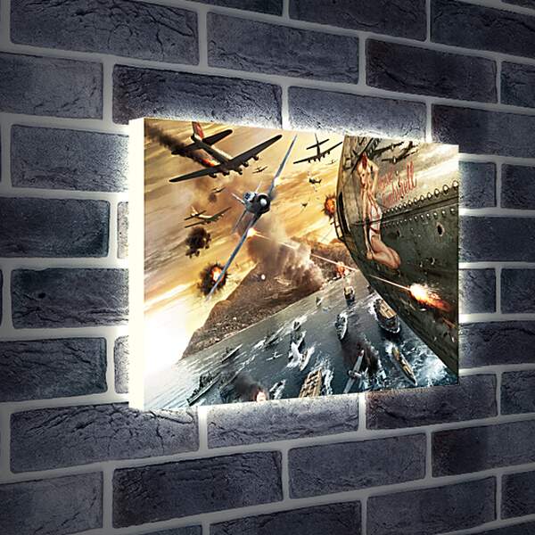 Лайтбокс световая панель - Battlestations Midway
