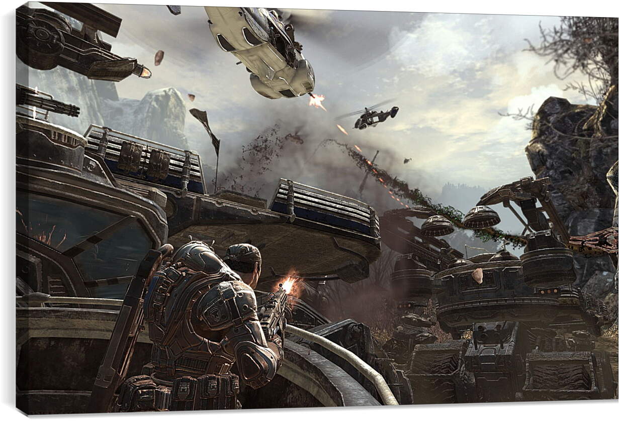 Постер и плакат - Gears Of War 2
