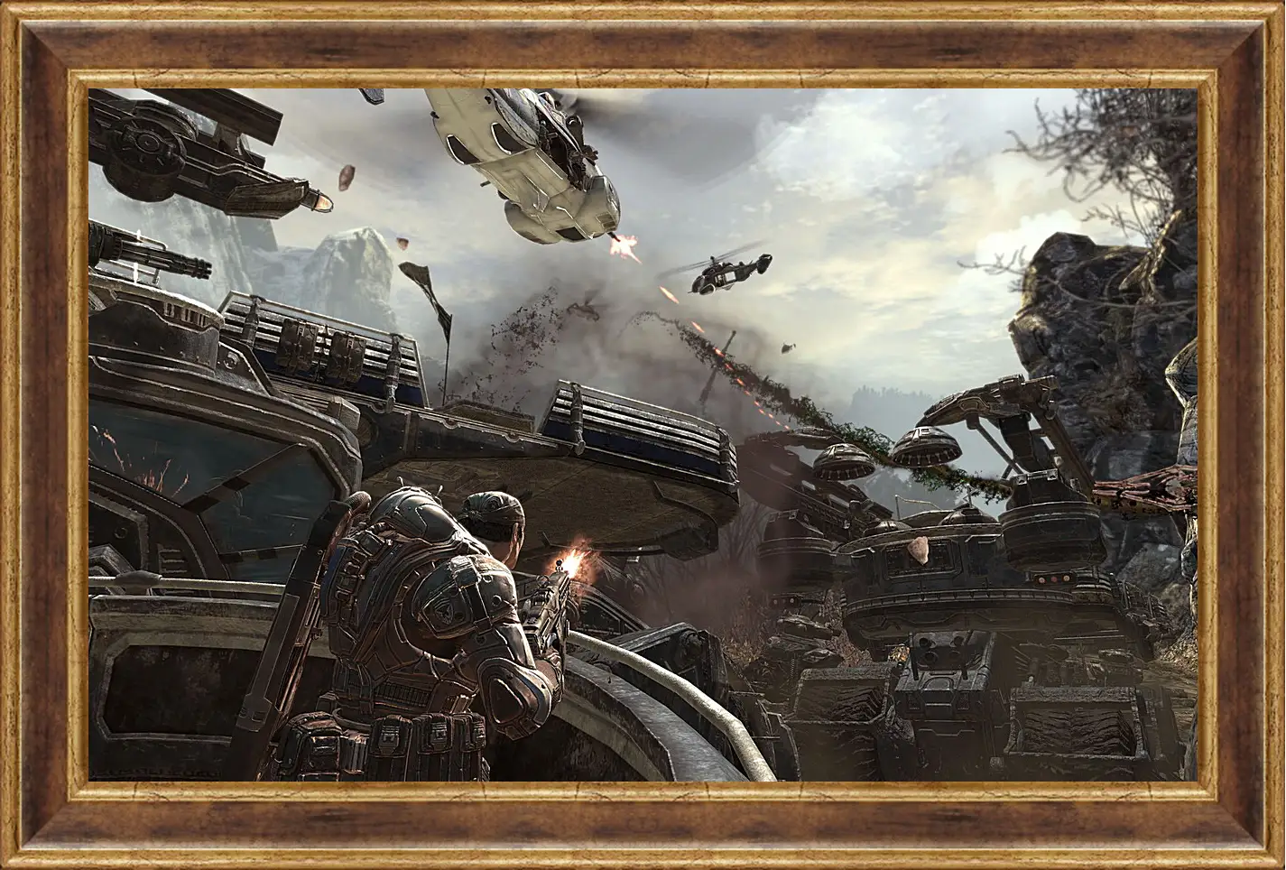 Картина в раме - Gears Of War 2
