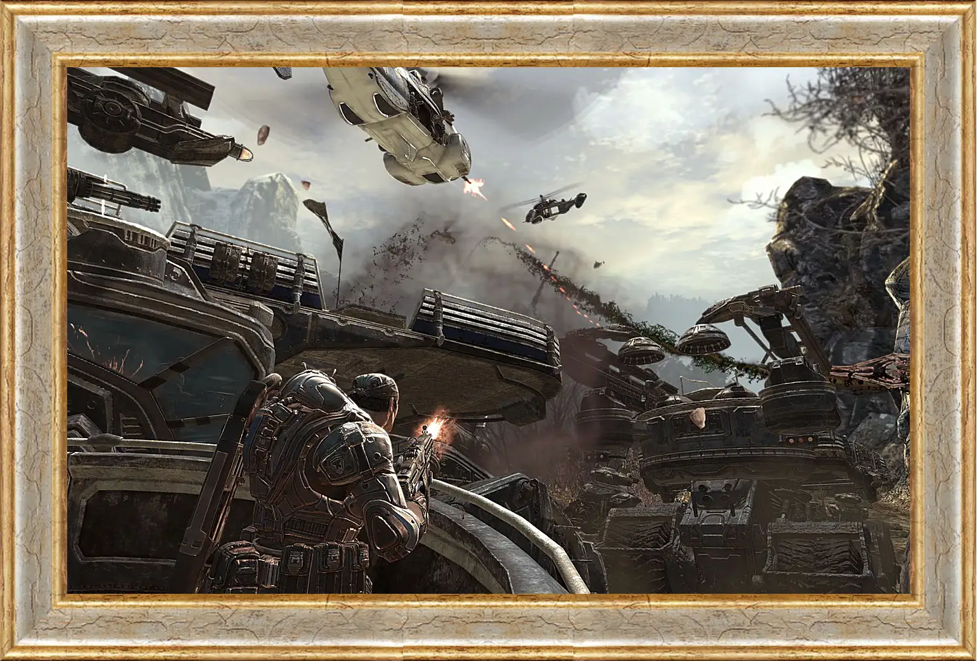 Картина в раме - Gears Of War 2
