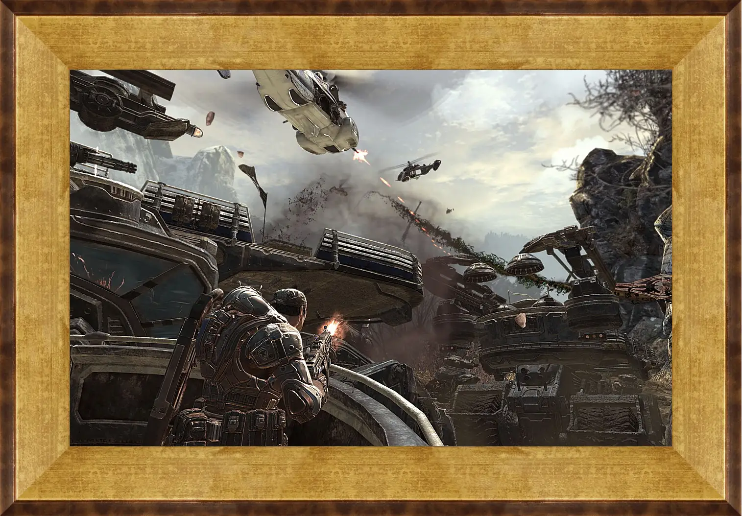 Картина в раме - Gears Of War 2
