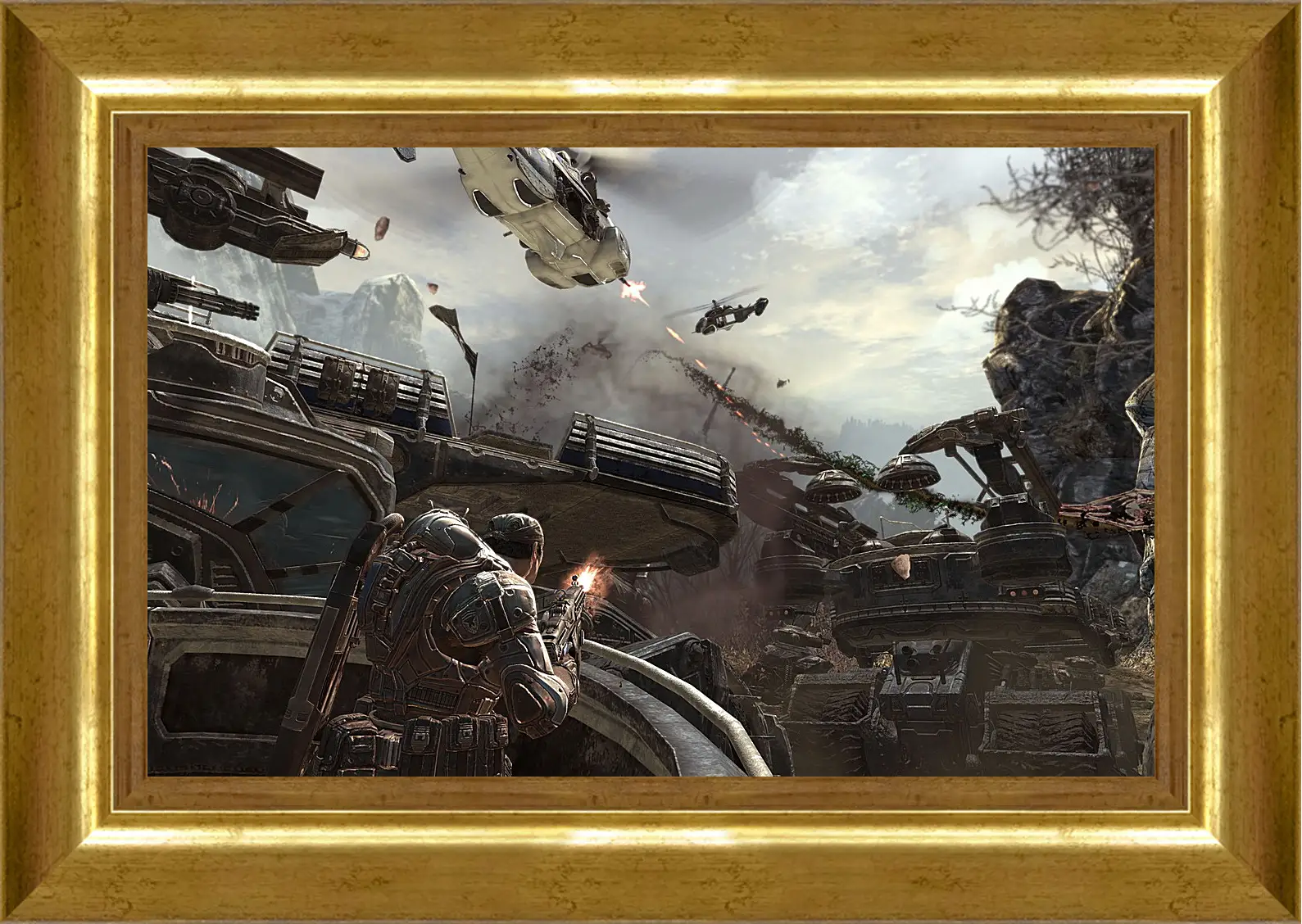 Картина в раме - Gears Of War 2
