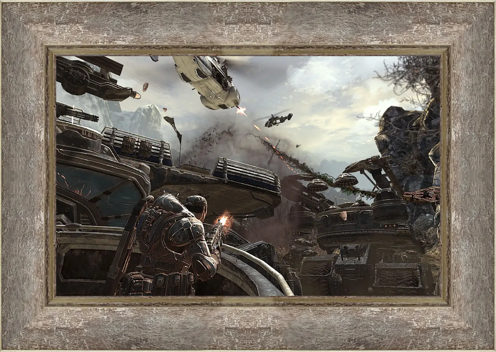 Картина в раме - Gears Of War 2
