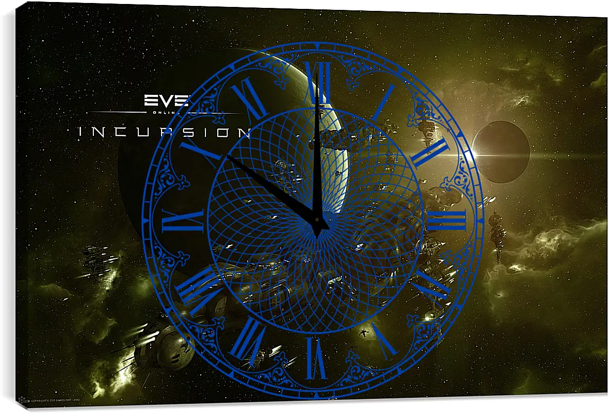Часы картина - Eve Online
