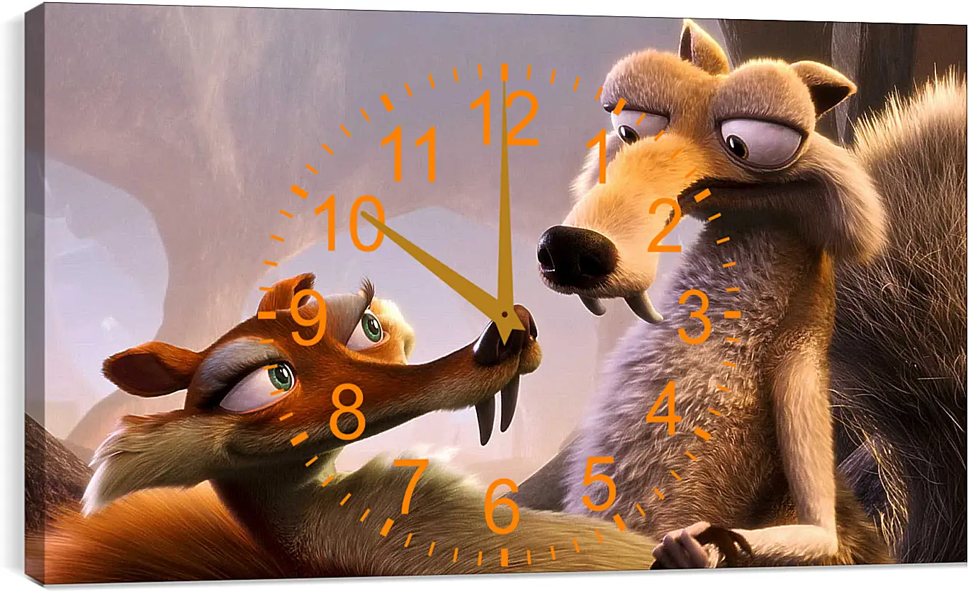 Часы картина - Ice Age
