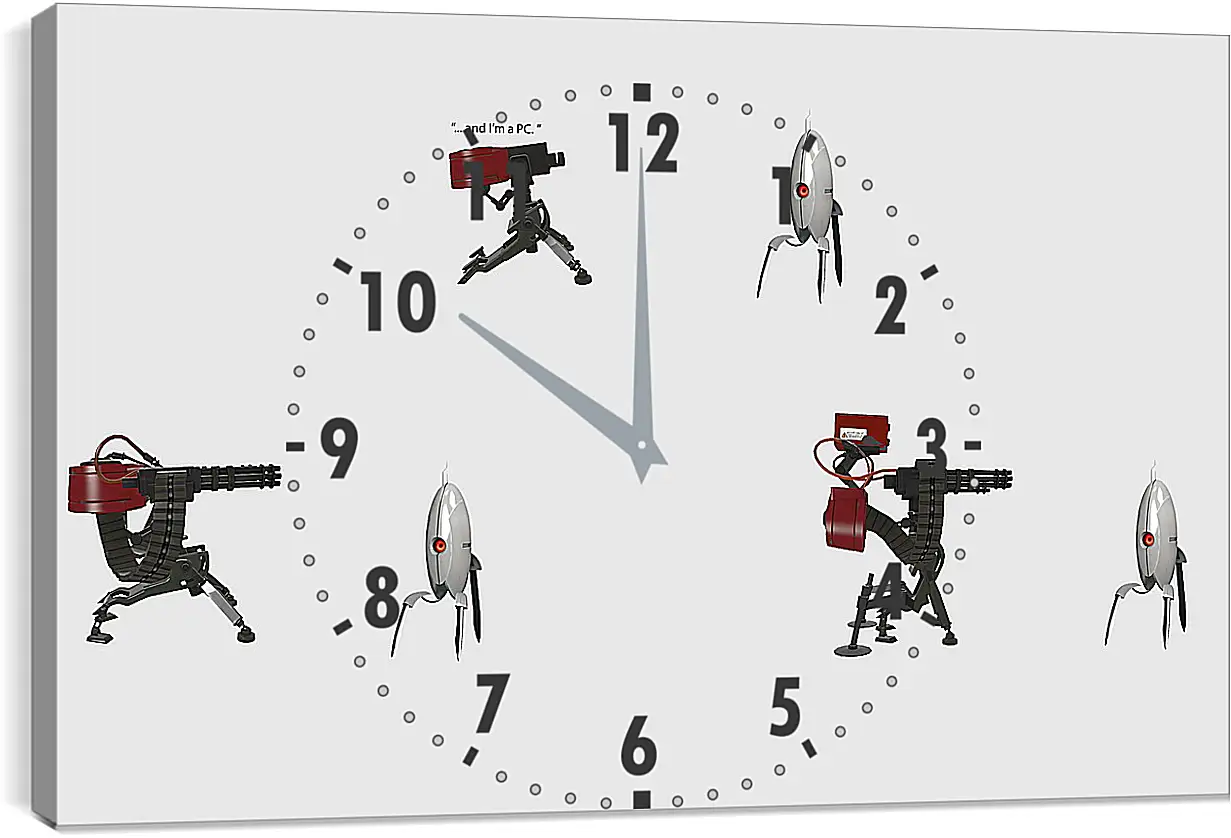 Часы картина - Team Fortress 2
