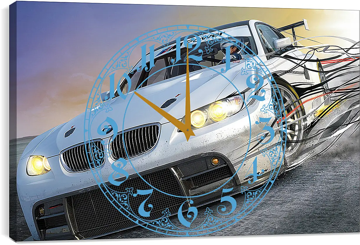 Часы картина - Need For Speed: Shift
