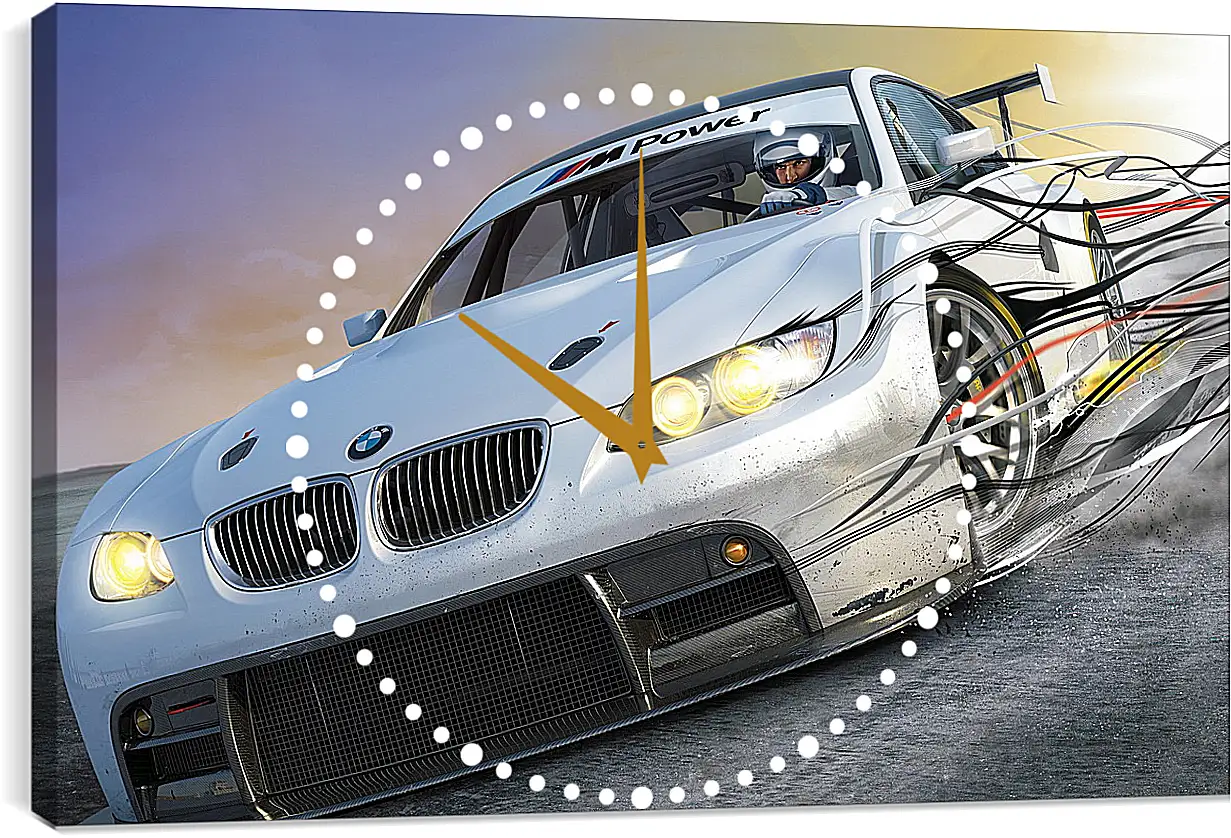 Часы картина - Need For Speed: Shift
