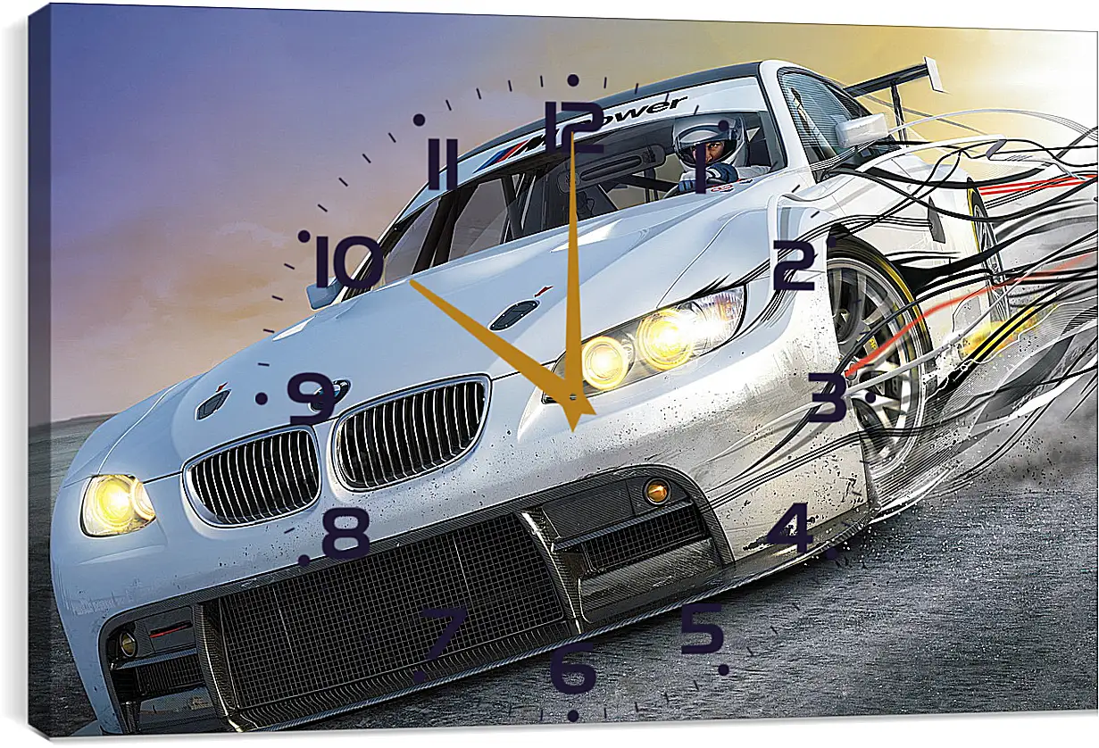 Часы картина - Need For Speed: Shift
