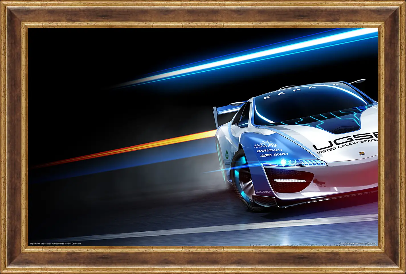 Картина в раме - Ridge Racer Vita
