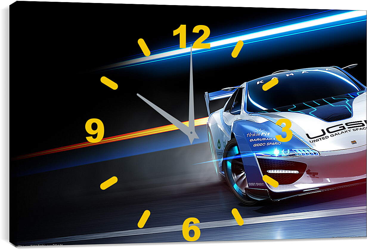 Часы картина - Ridge Racer Vita

