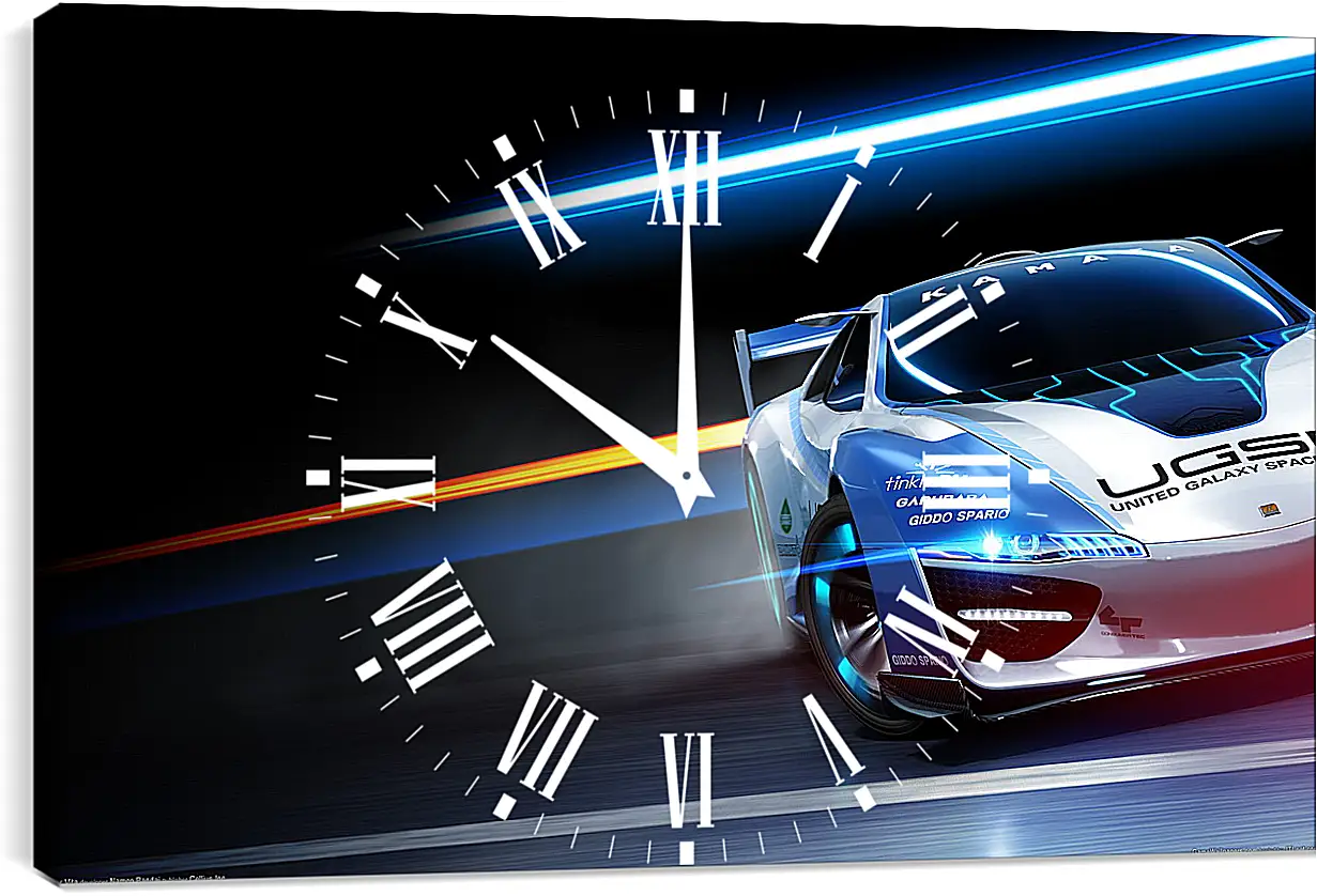 Часы картина - Ridge Racer Vita

