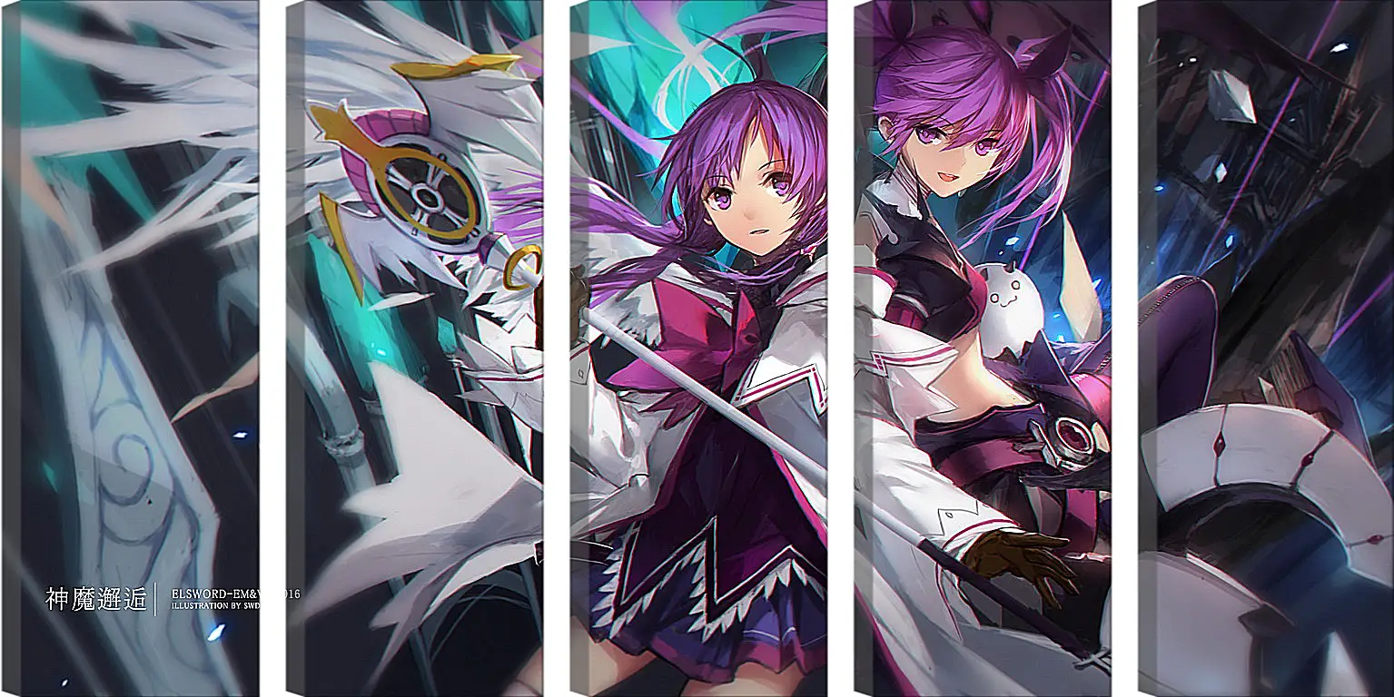 Модульная картина - Elsword
