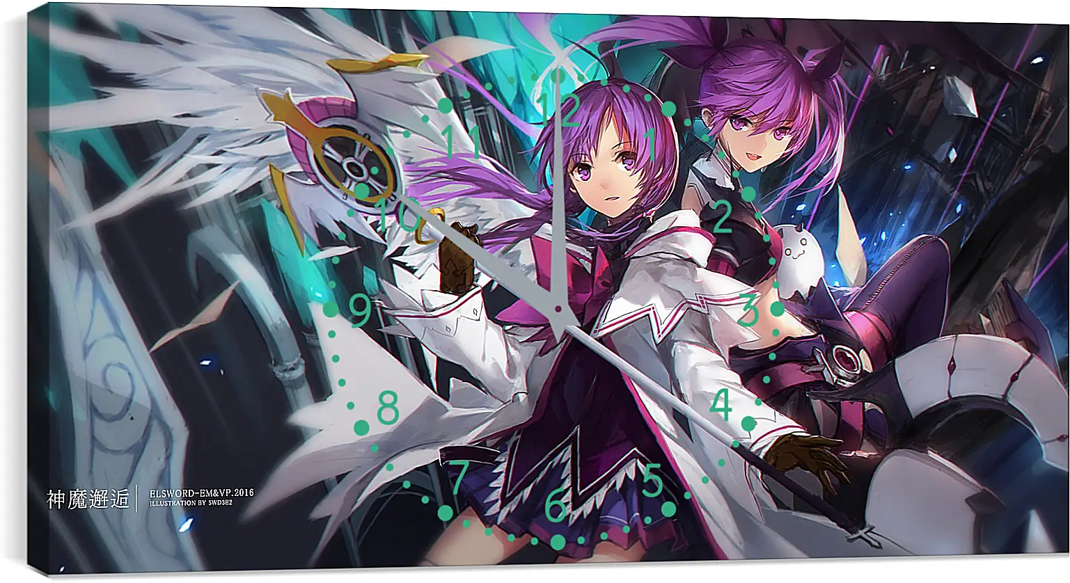 Часы картина - Elsword
