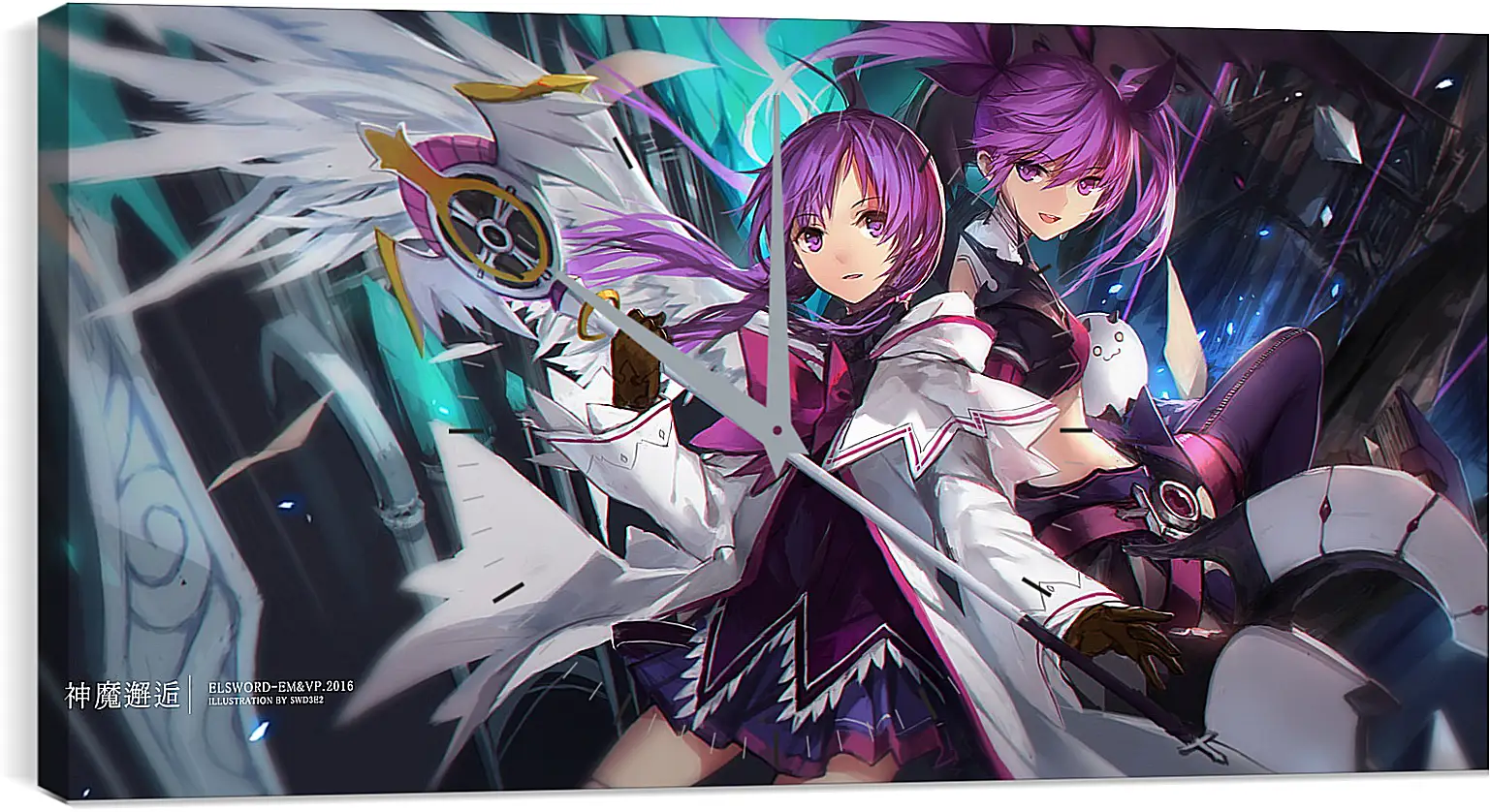 Часы картина - Elsword
