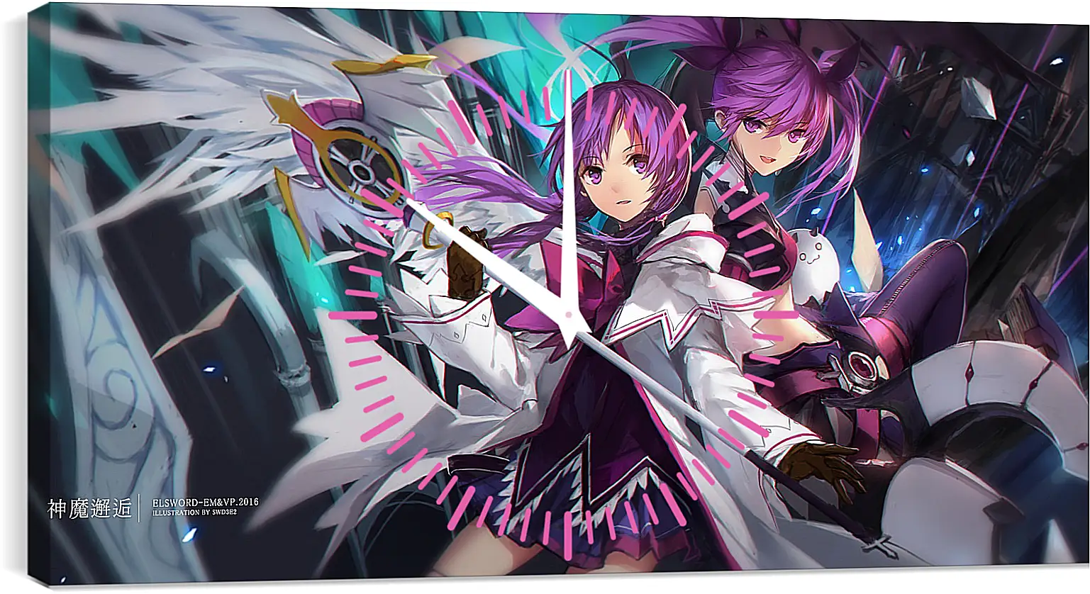 Часы картина - Elsword
