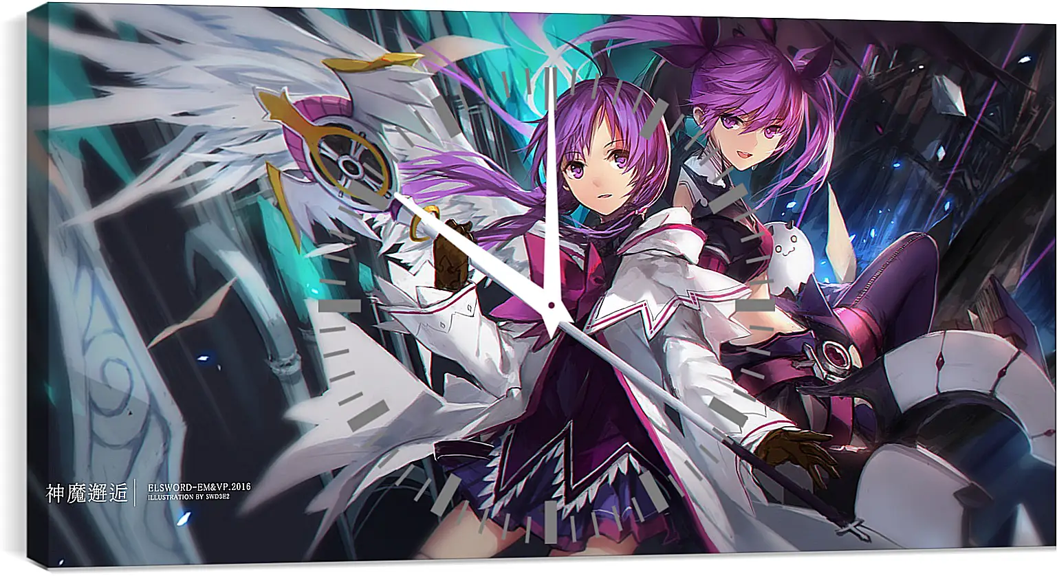 Часы картина - Elsword
