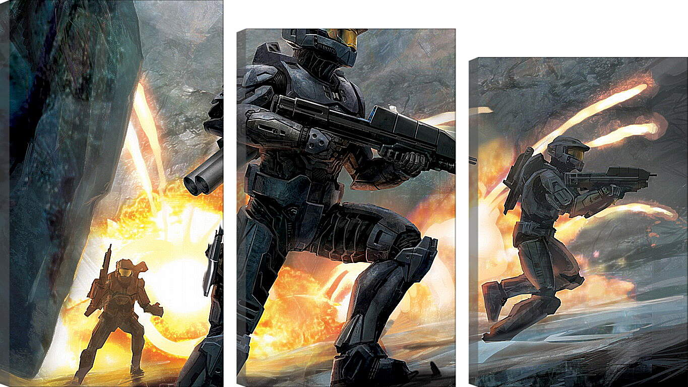 Модульная картина - Halo 3
