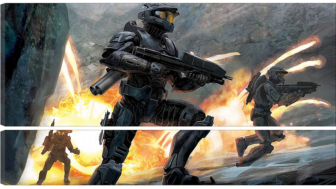 Модульная картина - Halo 3
