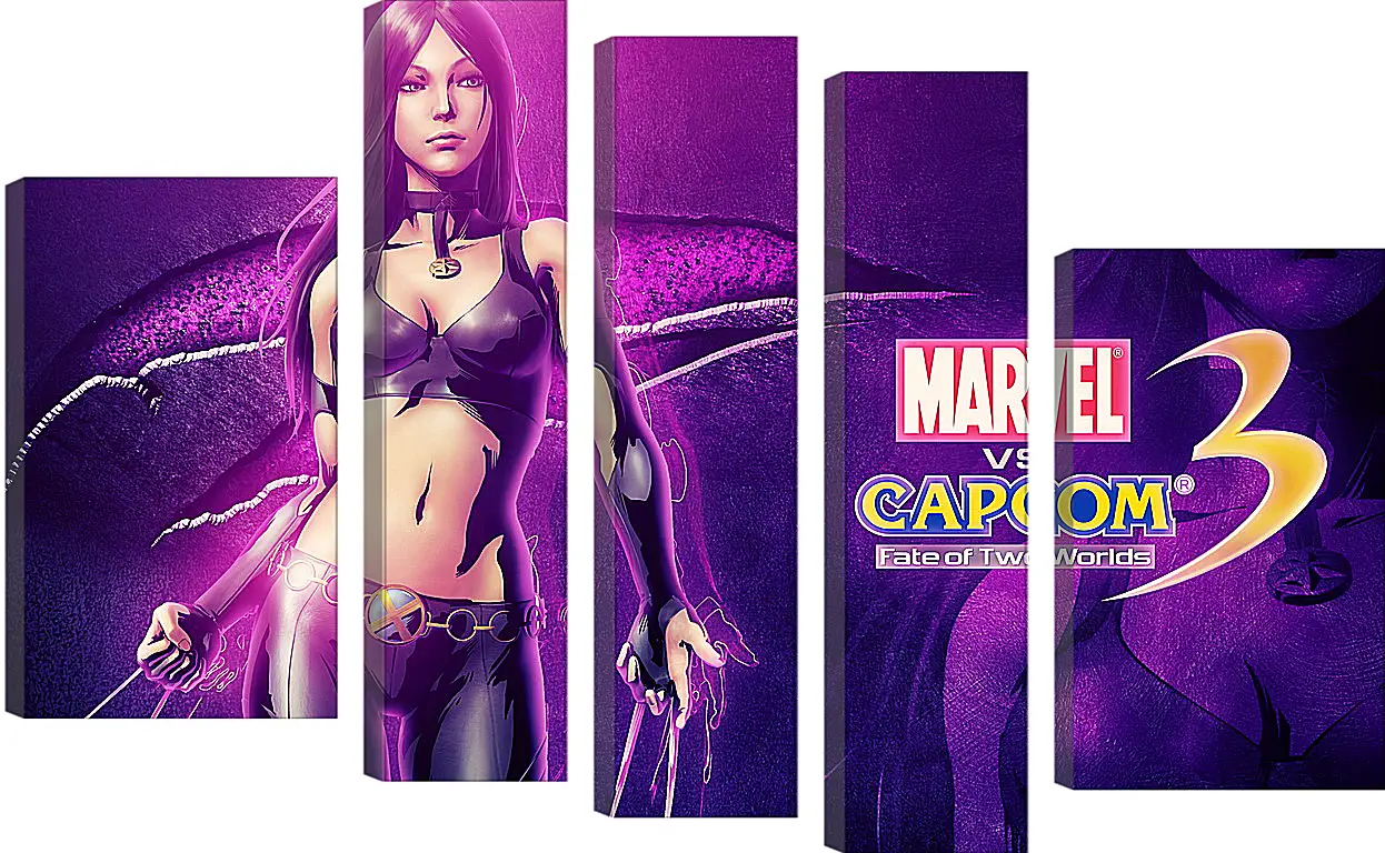 Модульная картина - Marvel Vs. Capcom 3: Fate Of Two Worlds
