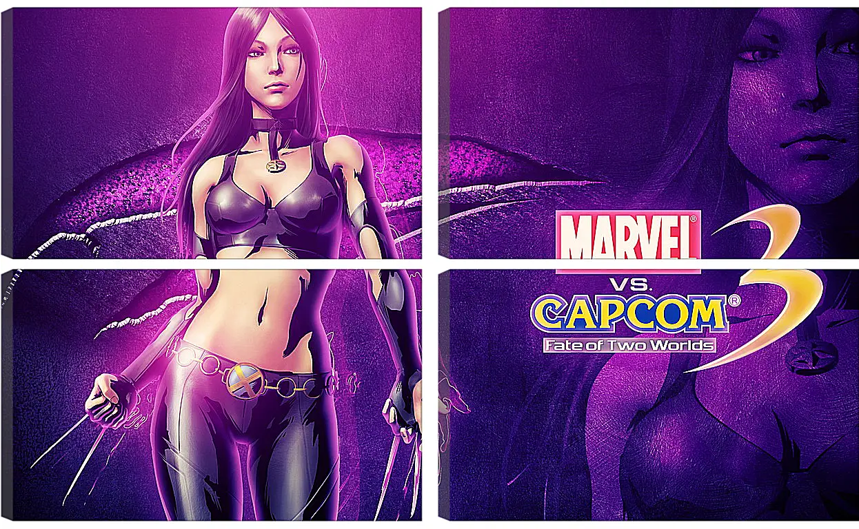 Модульная картина - Marvel Vs. Capcom 3: Fate Of Two Worlds
