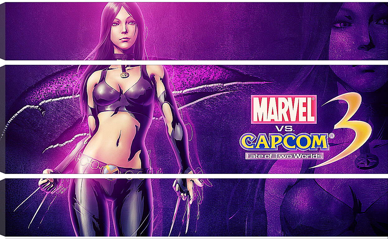 Модульная картина - Marvel Vs. Capcom 3: Fate Of Two Worlds
