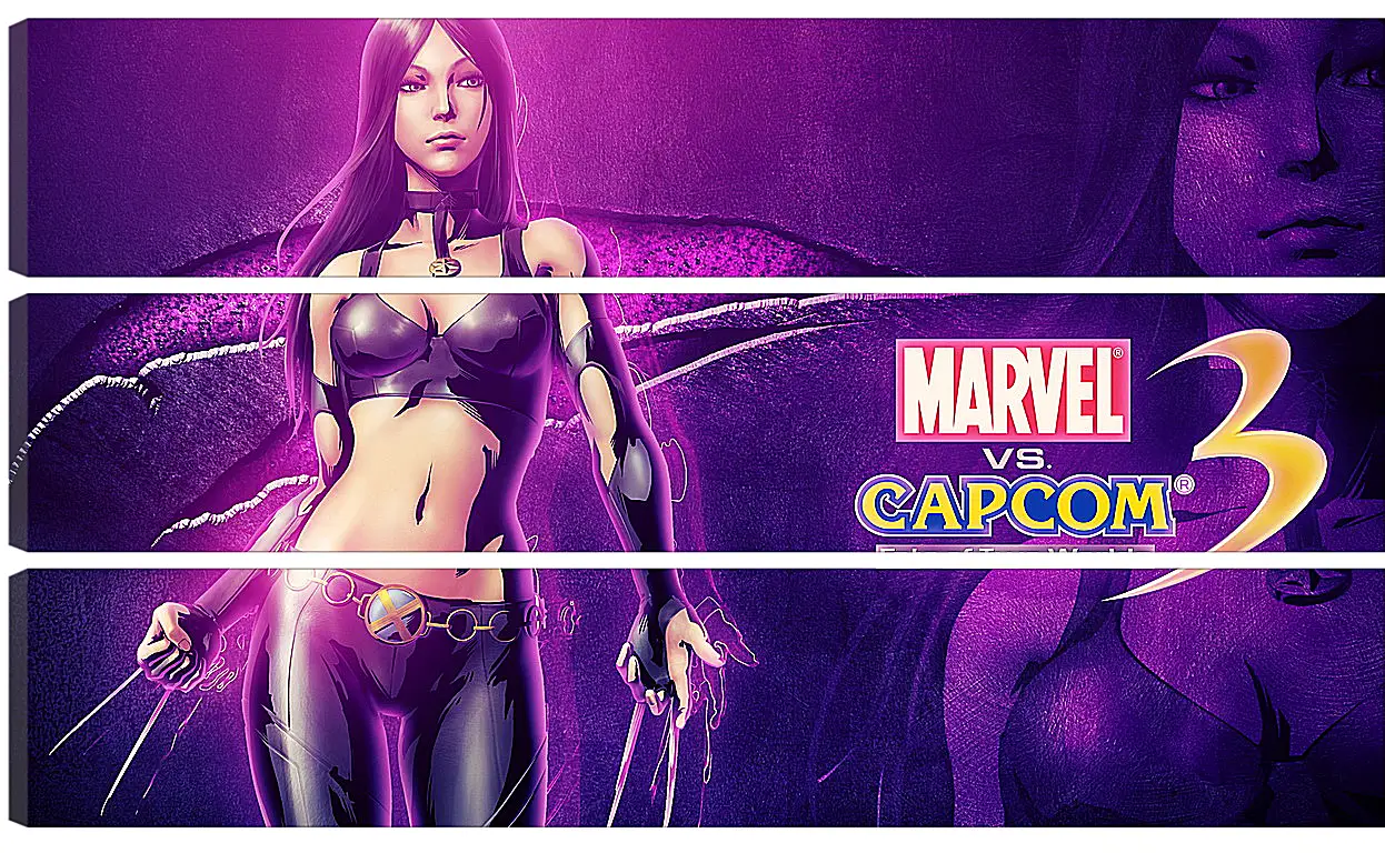 Модульная картина - Marvel Vs. Capcom 3: Fate Of Two Worlds
