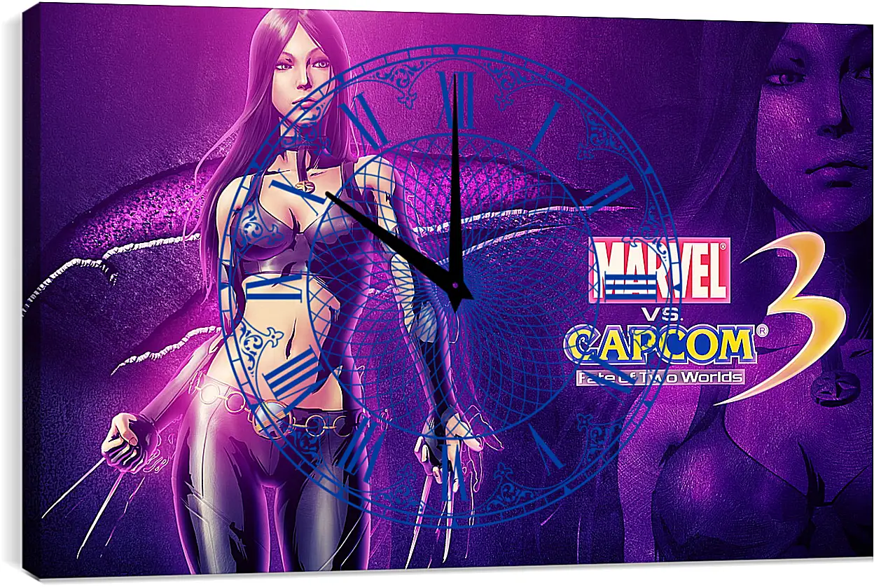 Часы картина - Marvel Vs. Capcom 3: Fate Of Two Worlds
