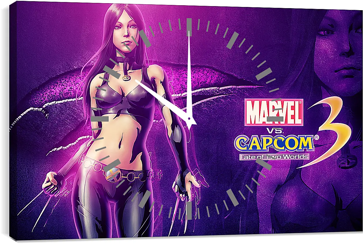 Часы картина - Marvel Vs. Capcom 3: Fate Of Two Worlds
