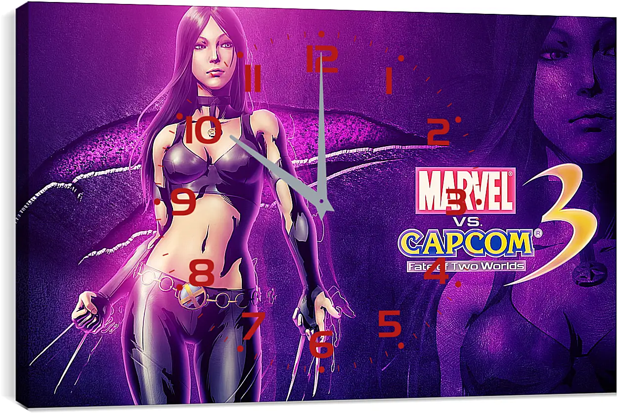 Часы картина - Marvel Vs. Capcom 3: Fate Of Two Worlds
